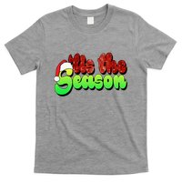 Tis The Season Santa Christmas Lover Retro T-Shirt