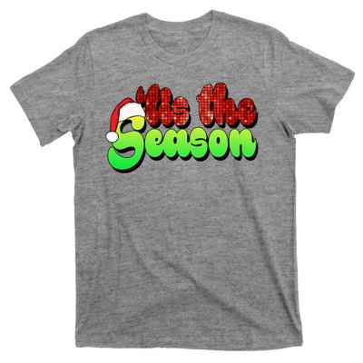 Tis The Season Santa Christmas Lover Retro T-Shirt