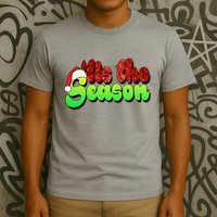 Tis The Season Santa Christmas Lover Retro T-Shirt