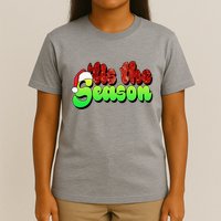 Tis The Season Santa Christmas Lover Retro T-Shirt