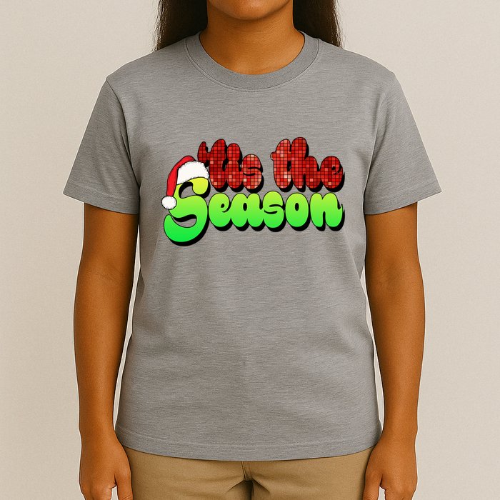 Tis The Season Santa Christmas Lover Retro T-Shirt