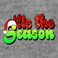 Tis The Season Santa Christmas Lover Retro T-Shirt