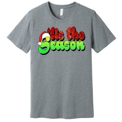 Tis The Season Santa Christmas Lover Retro Premium T-Shirt