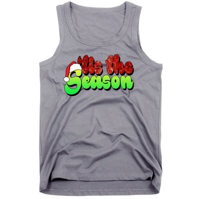 Tis The Season Santa Christmas Lover Retro Tank Top