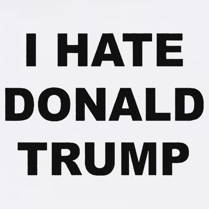 Top That Says I Hate Donald Trump Anti Trump Sucks Cool Comfort Performance Bucket Hat