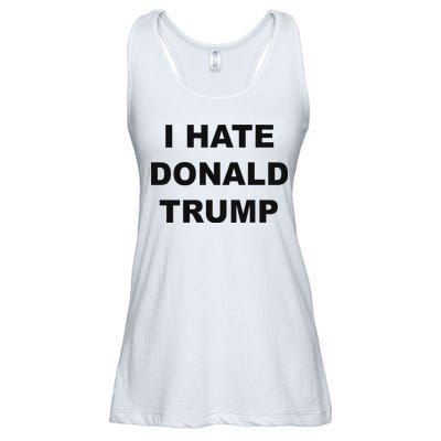 Top That Says I Hate Donald Trump Anti Trump Sucks Ladies Essential Flowy Tank