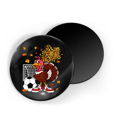 Thanksgiving Turkey Soccer Fanatic Magnet