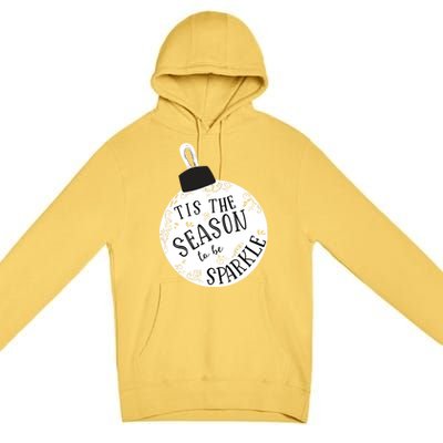 Tis The Season To Holiday Cute Fun Ornat Gift Premium Pullover Hoodie