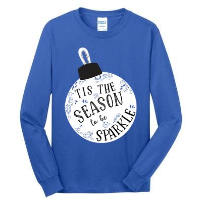 Tis The Season To Holiday Cute Fun Ornat Gift Tall Long Sleeve T-Shirt