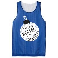 Tis The Season To Holiday Cute Fun Ornat Gift Mesh Reversible Basketball Jersey Tank