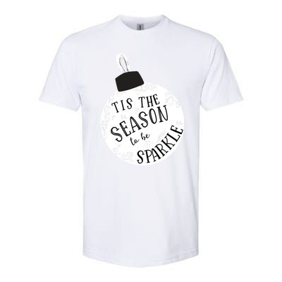 Tis The Season To Holiday Cute Fun Ornat Gift Softstyle CVC T-Shirt