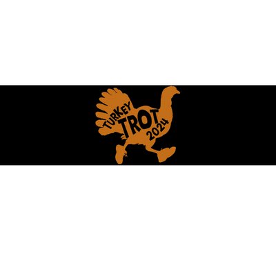 Turkey Trot Squad 2024 Funny Thanksgiving Day Run Matching Bumper Sticker