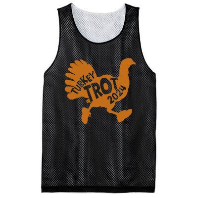 Turkey Trot Squad 2024 Funny Thanksgiving Day Run Matching Mesh Reversible Basketball Jersey Tank