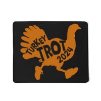 Turkey Trot Squad 2024 Funny Thanksgiving Day Run Matching Mousepad