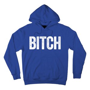 Text That Says Bitch Nasty Funny Him And Her Couples Great Gift Hoodie