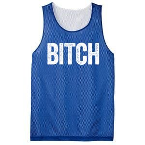 Text That Says Bitch Nasty Funny Him And Her Couples Great Gift Mesh Reversible Basketball Jersey Tank