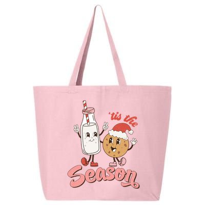 Tis The Season Christmas Santa Cookie 25L Jumbo Tote