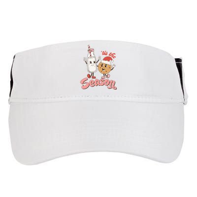 Tis The Season Christmas Santa Cookie Adult Drive Performance Visor