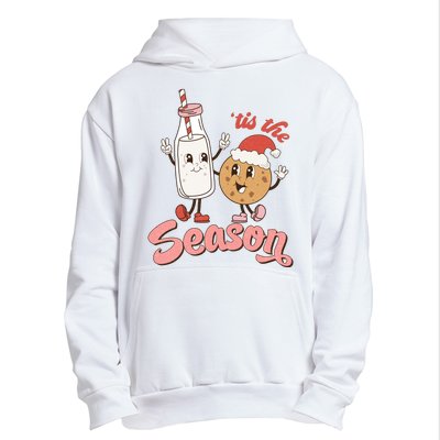 Tis The Season Christmas Santa Cookie Urban Pullover Hoodie