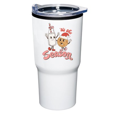Tis The Season Christmas Santa Cookie Tumbler