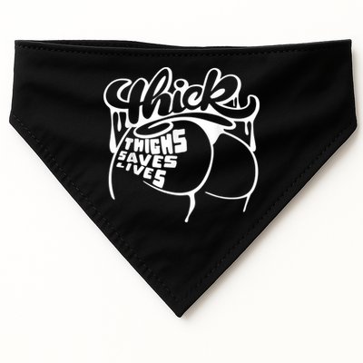 Thick Thighs Save Lives Tee Gym Workout Thick Thighs USA-Made Doggie Bandana