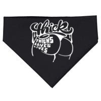 Thick Thighs Save Lives Tee Gym Workout Thick Thighs USA-Made Doggie Bandana