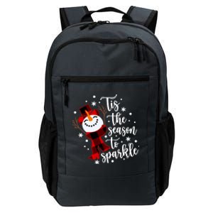 Tis The Season To Let Is Snow Cute Christmas Holiday Gift Daily Commute Backpack