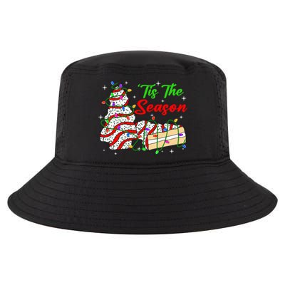 Tis' The Season Christmas  Funny Tree Cakes Debbie Xmas Cool Comfort Performance Bucket Hat