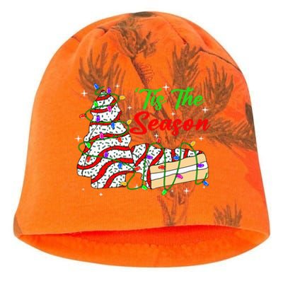 Tis' The Season Christmas  Funny Tree Cakes Debbie Xmas Kati - Camo Knit Beanie