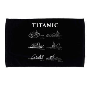 Titanic, Titanic Sinking, Titanic History, Titanic Microfiber Hand Towel