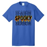 Tis The Season To Be Creepy Retro Halloween Spooky Season Gift Tall T-Shirt