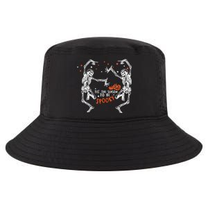 Tis The Season To Be Spooky Fall Halloween Dancing Skeleton Gift Cool Comfort Performance Bucket Hat