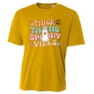 Thick Thighs Spooky Cooling Performance Crew T-Shirt