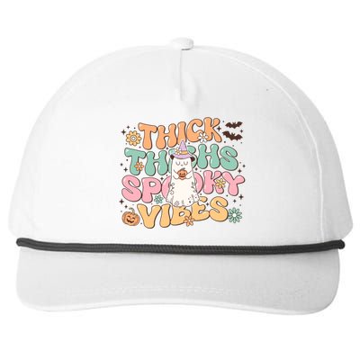 Thick Thighs Spooky Snapback Five-Panel Rope Hat