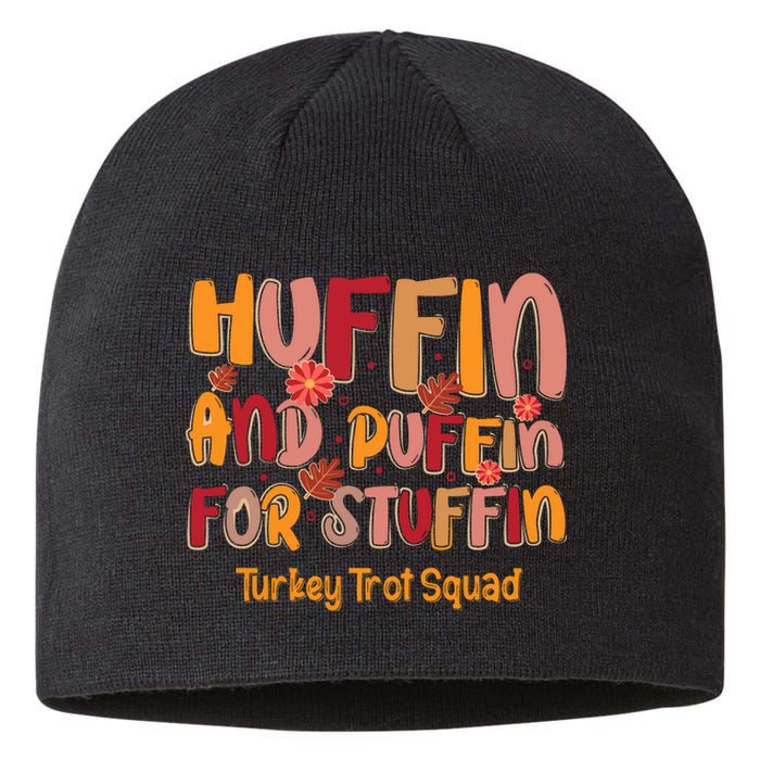 Turkey Trot Squad Thanksgiving Sustainable Beanie