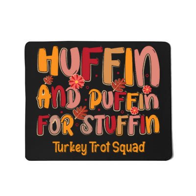 Turkey Trot Squad Thanksgiving Mousepad