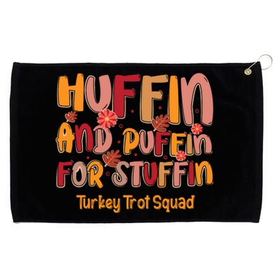 Turkey Trot Squad Thanksgiving Grommeted Golf Towel