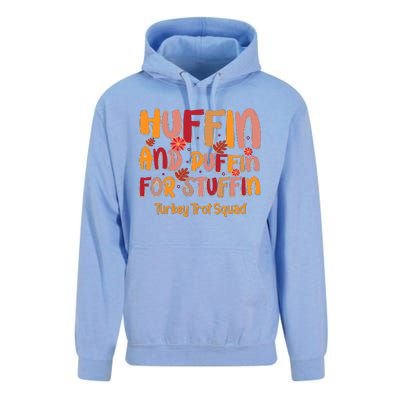 Turkey Trot Squad Thanksgiving Unisex Surf Hoodie