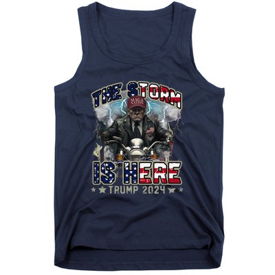 The Trump Storm Is Here Donald Trump 2024 Tank Top