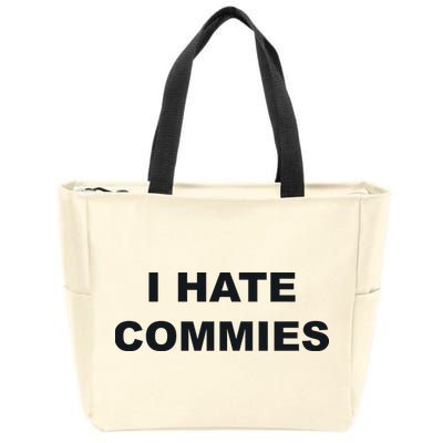 Top That Says Hate Commies Anti Commie Communism Sucks Zip Tote Bag