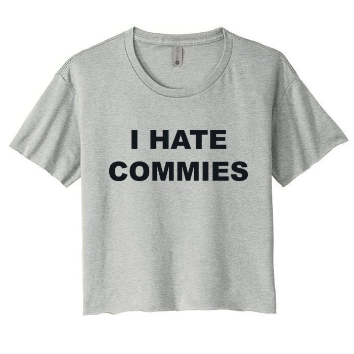 Top That Says Hate Commies Anti Commie Communism Sucks Crop Top