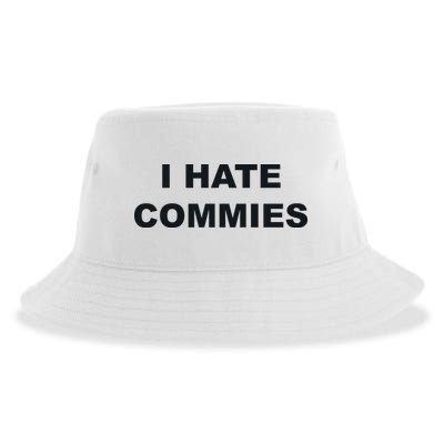 Top That Says Hate Commies Anti Commie Communism Sucks Sustainable Bucket Hat