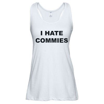 Top That Says Hate Commies Anti Commie Communism Sucks Ladies Essential Flowy Tank