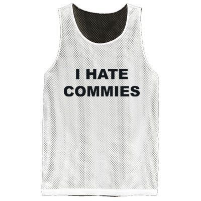 Top That Says Hate Commies Anti Commie Communism Sucks Mesh Reversible Basketball Jersey Tank