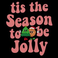 Tis The Season To Be Jolly Cookie Tree Christmas Retro Mug
