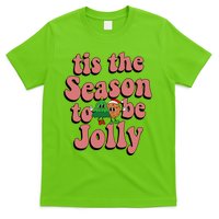 Tis The Season To Be Jolly Cookie Tree Christmas Retro T-Shirt