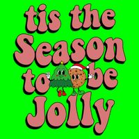 Tis The Season To Be Jolly Cookie Tree Christmas Retro Button