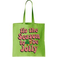 Tis The Season To Be Jolly Cookie Tree Christmas Retro Bag