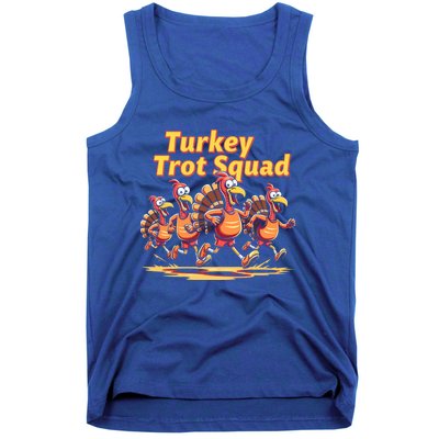 Turkey Trot Squad Running Thanksgiving Teams Fun Run Meaningful Gift Tank Top