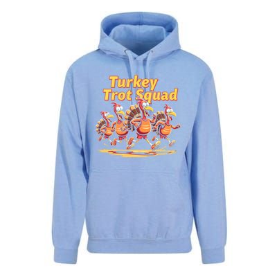 Turkey Trot Squad Running Thanksgiving Teams Fun Run Meaningful Gift Unisex Surf Hoodie